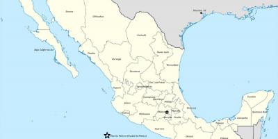 הברית של מקסיקו מפה